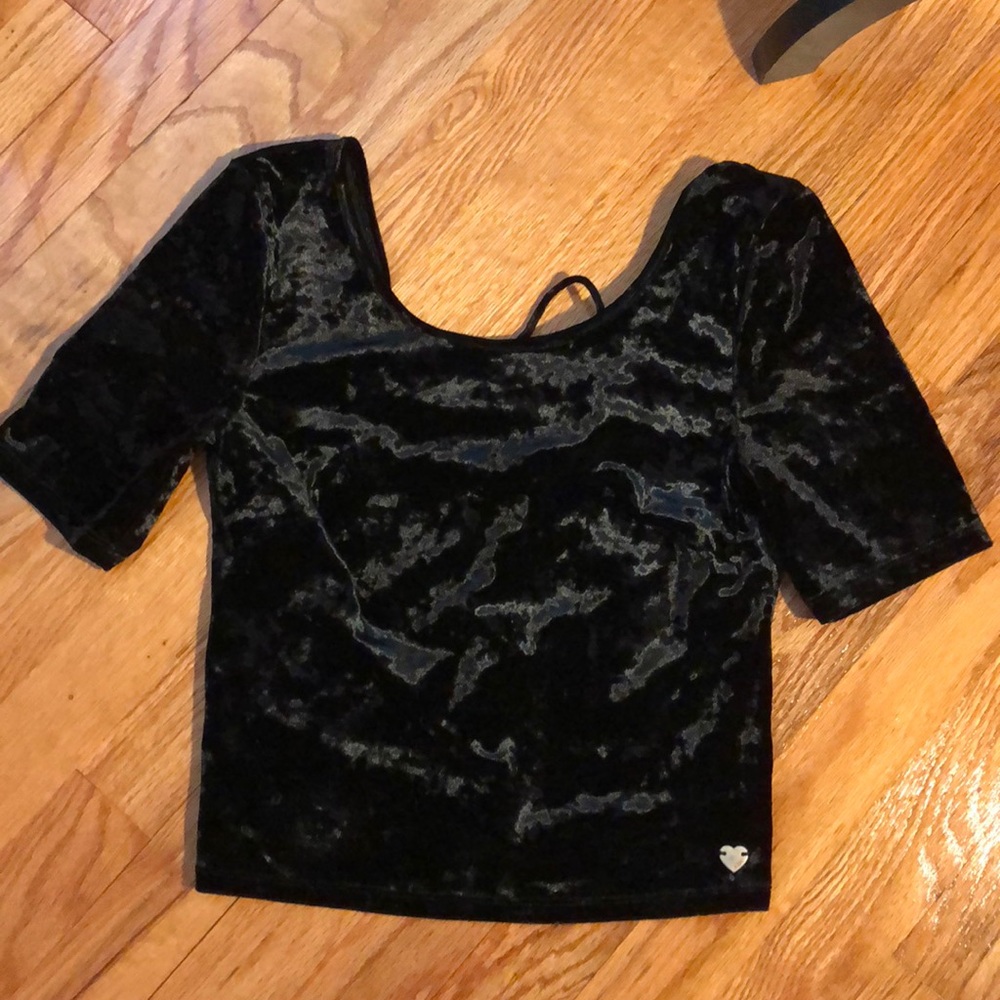 Velvet top